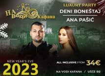 Na Vodi Kafana doček Nove godine 2023 Beograd