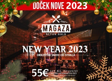 Restoran Magaza doček Nove godine 2023 Beograd